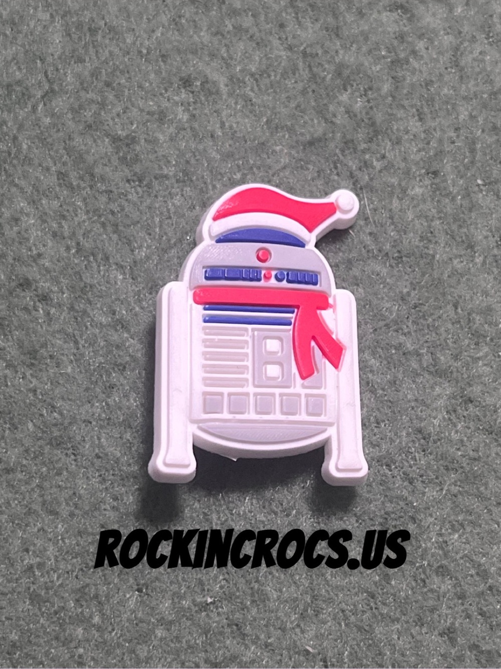 Galactic Christmas Croc Charm